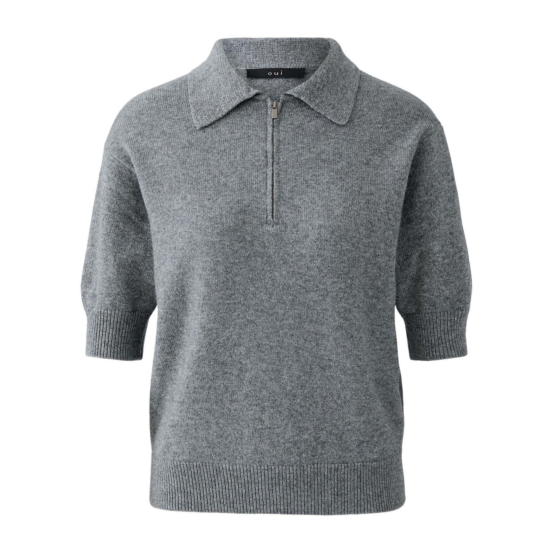 Oui_Polo_grey