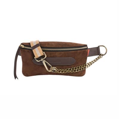 Coachella Belt Bag Brown Suede
