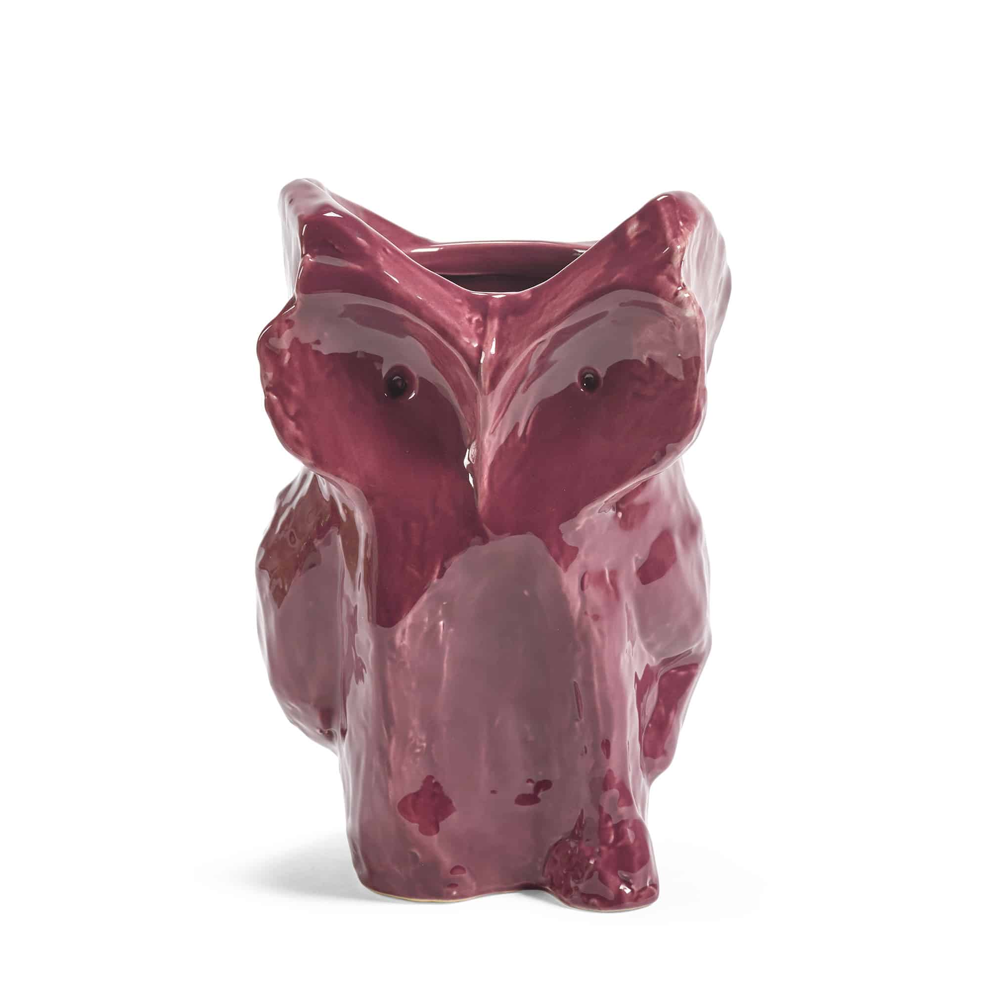Serax_Owl_bordeaux