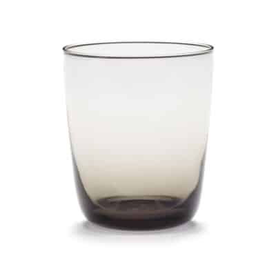 Set of 4 High Glasses Cena Smoky Gray