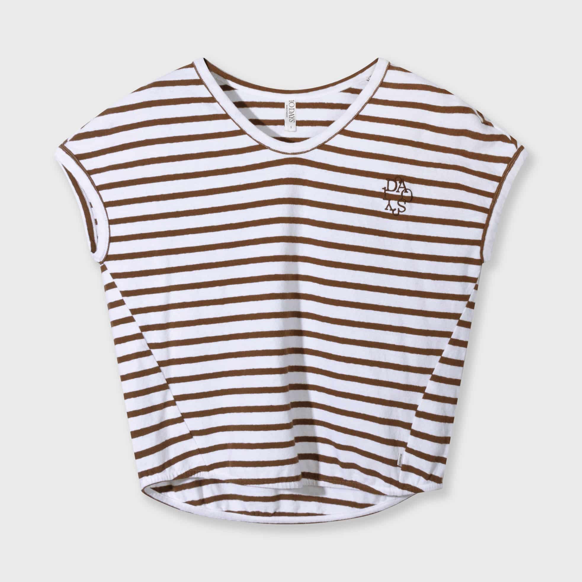 10DAYS_v-neck-tee-stripes