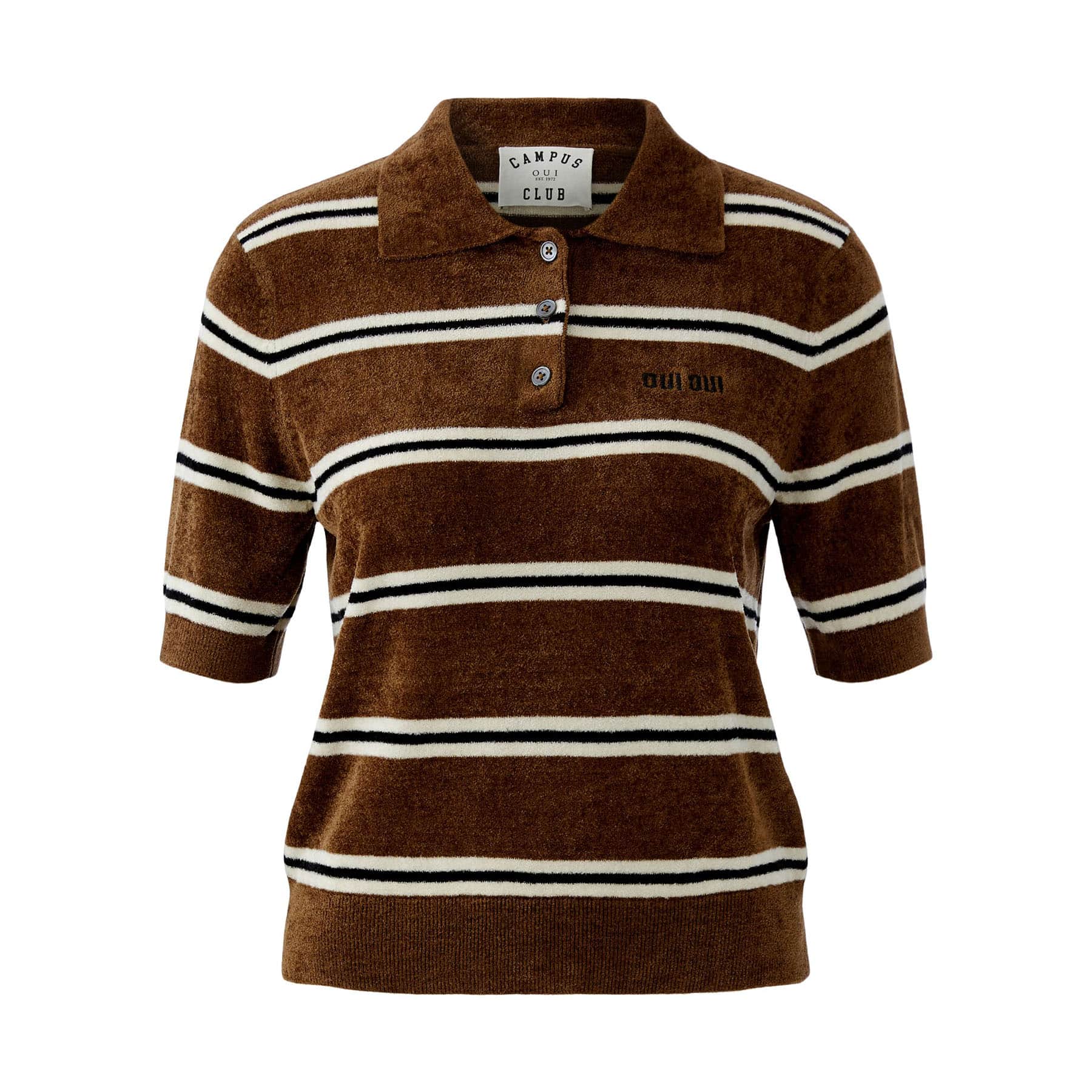 Oui_Polo-striped