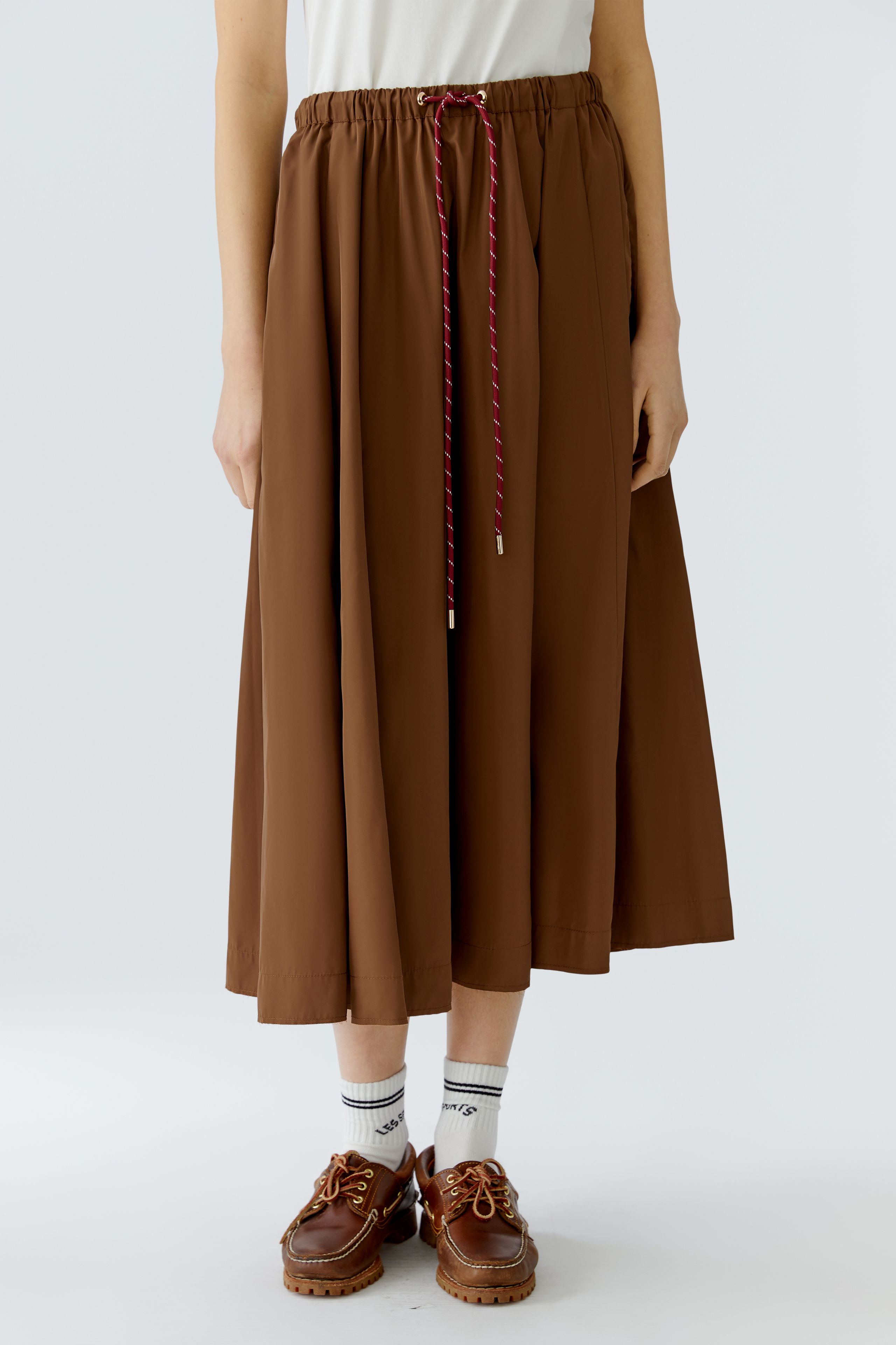 Oui_Skirt-Nylon_brown_1