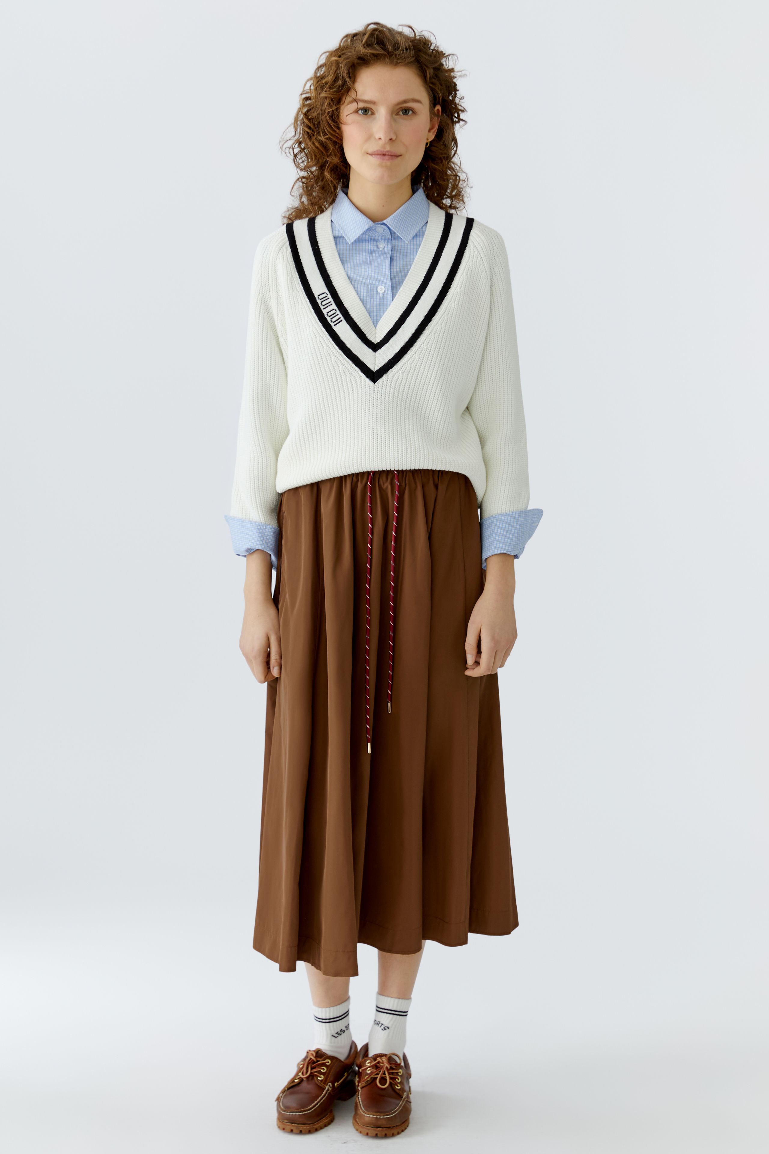 Oui_Skirt-Nylon_brown_2