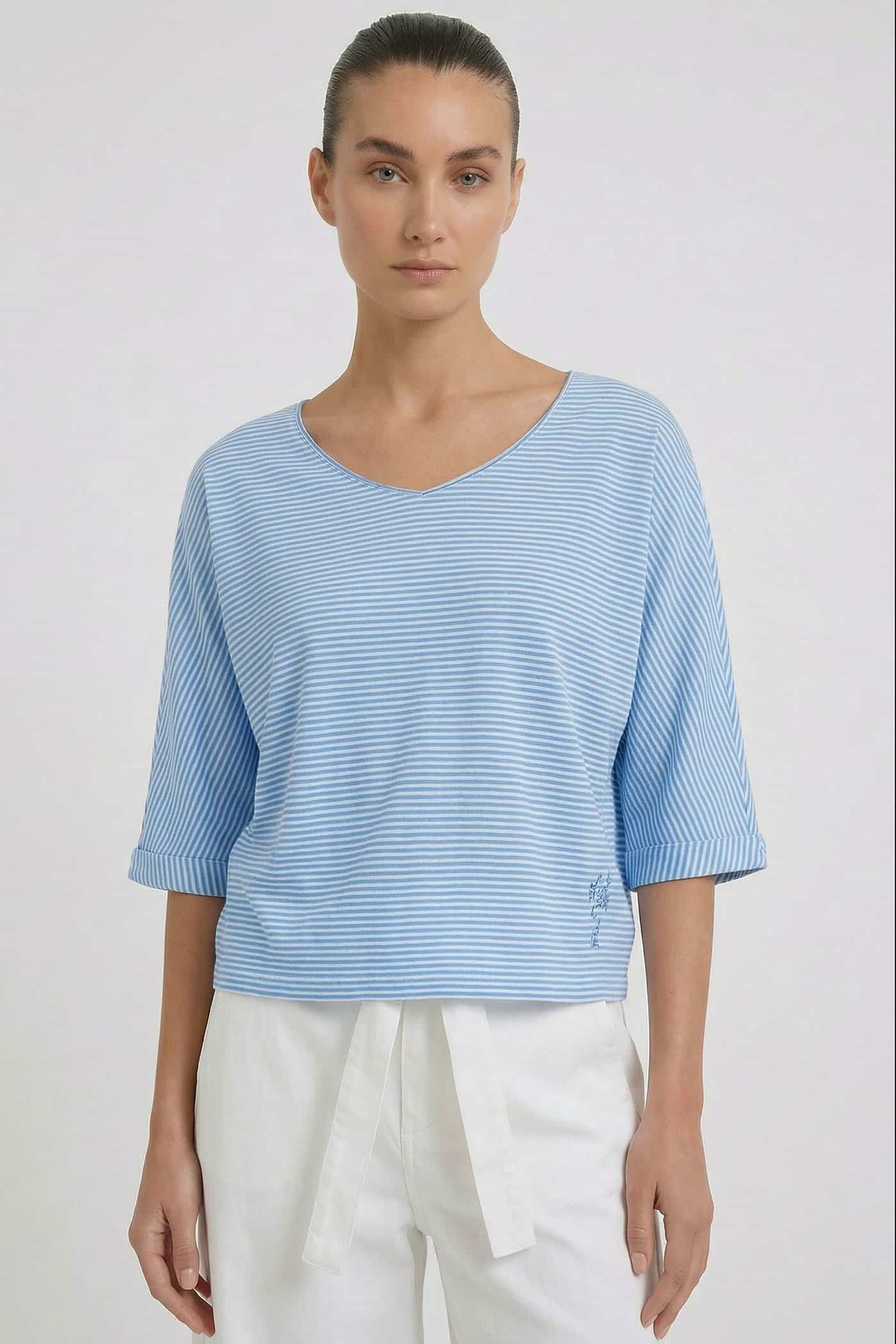 Oui_T-shirt-striped_0
