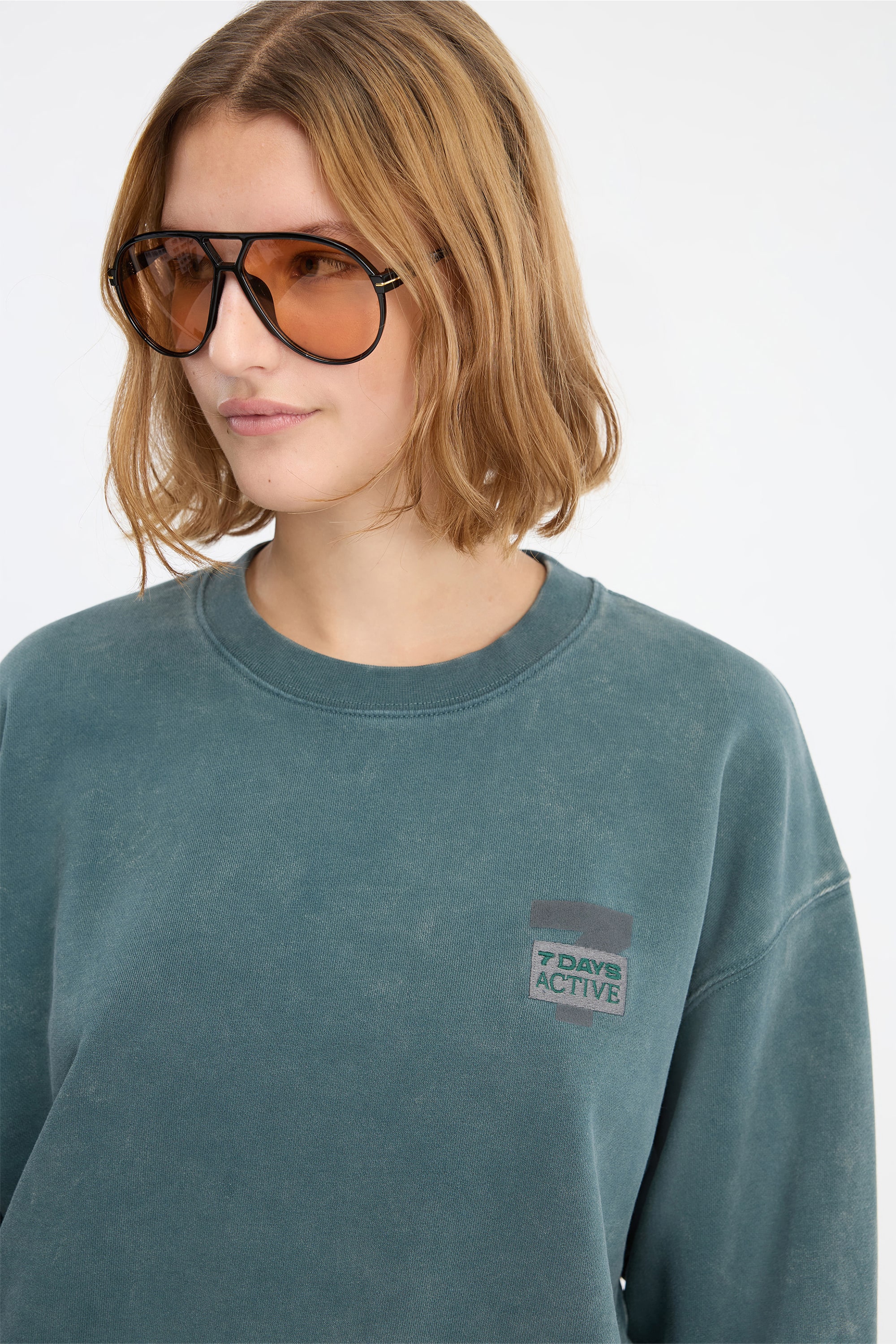 2621121 - Regular Crewneck - 065 Dusty Green - Extra 5