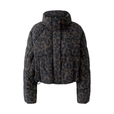 Leopard Puffer Jacket