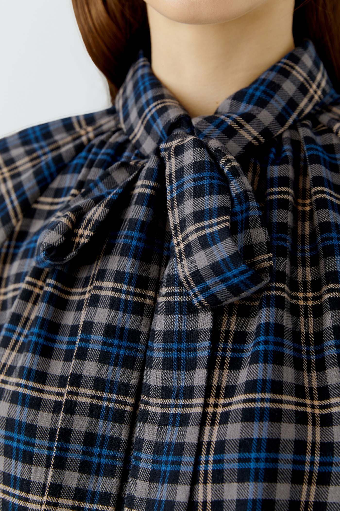 Oui_checkered-Blouse_4