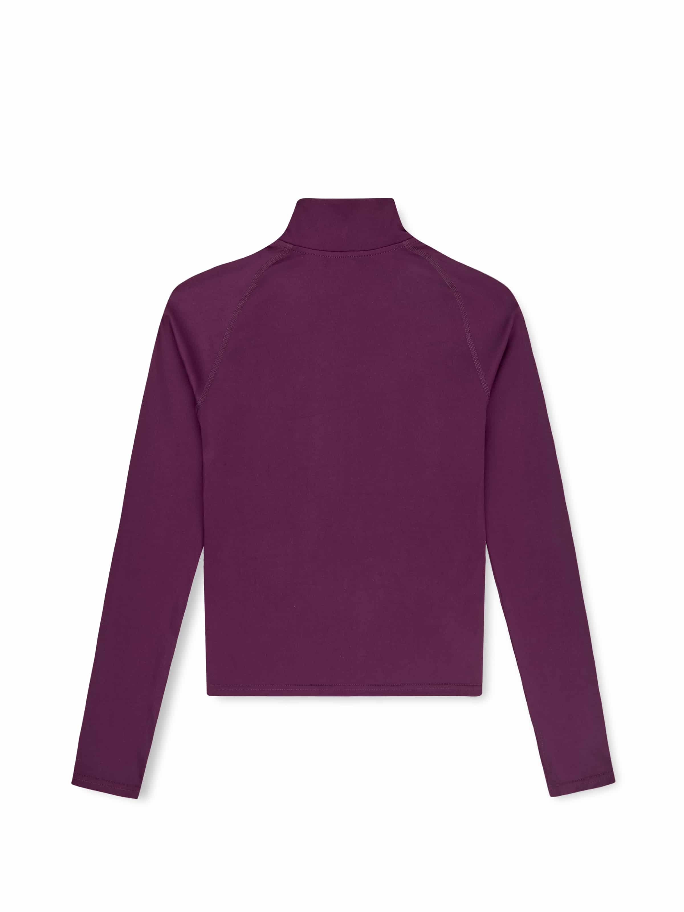 2631000 - BODY W Training Zip Top - 072 Plum - Extra 1