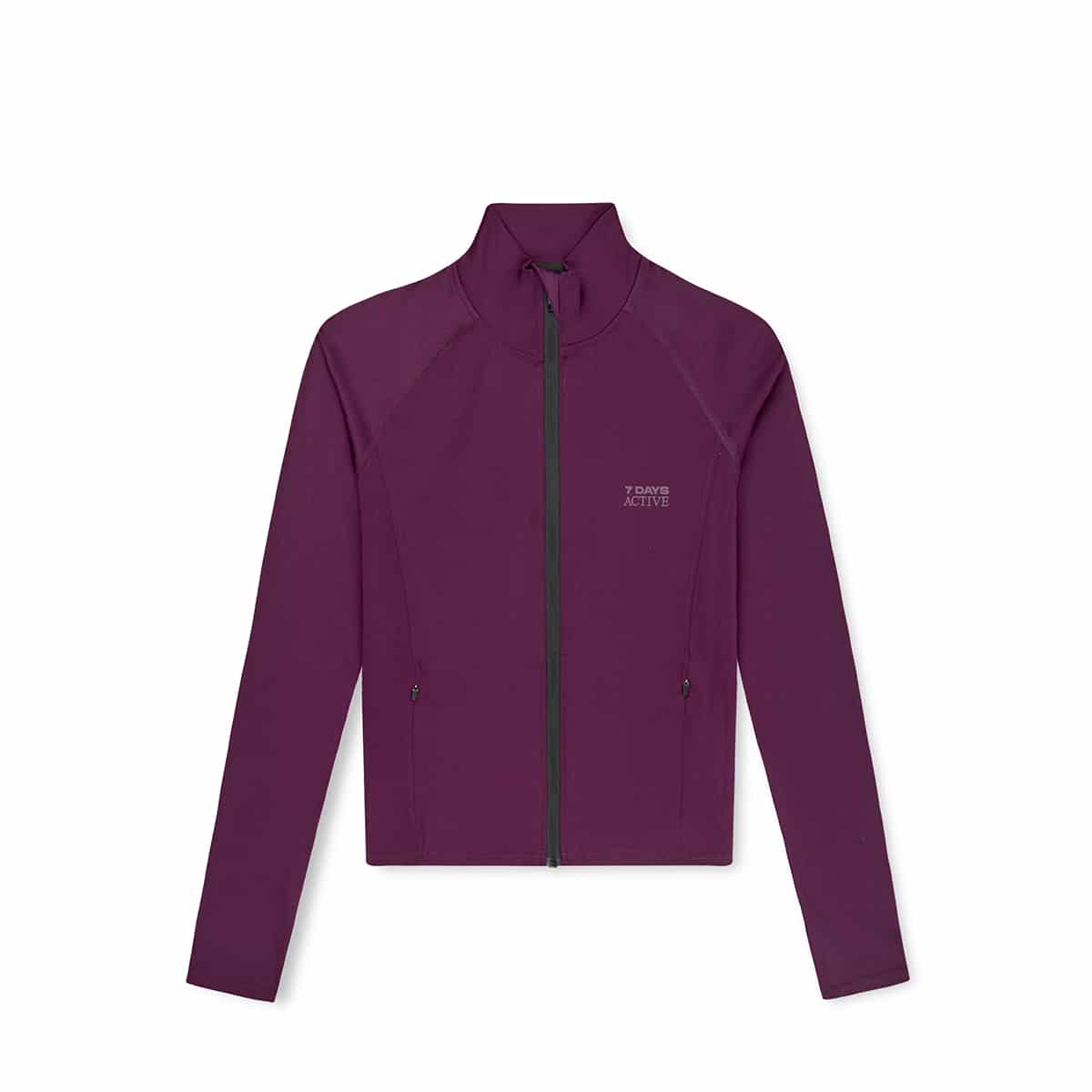 2631000 - BODY W Training Zip Top - 072 Plum - Main_1200px Body W Training Zip Top