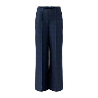Checkered Jersey Pants