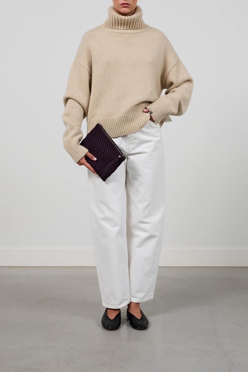 Marrea_Clutch_Aubergine_Front