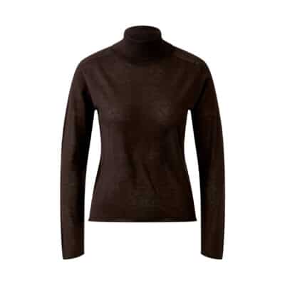 Turtleneck-pullover Brown