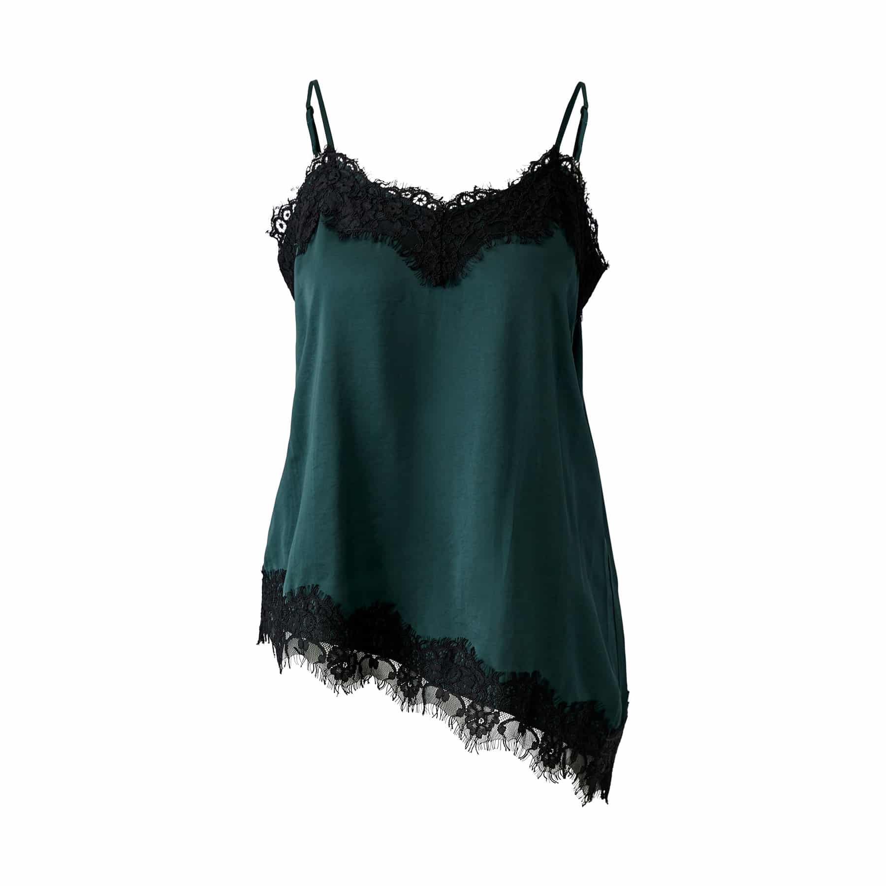 Oui_Lace-Top-green